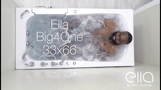 Ellas Bubbles The New Big4One Extra Large WalkIn Tub [upl. by Adnor562]