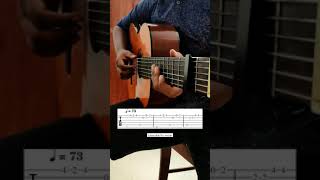 Thoovanathumbikal  Clara Theme  Guitar Cover and Tabs by Swathi Krishna [upl. by Xila]