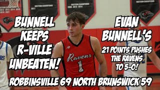 Robbinsville 69 North Brunswick 59  Boys Basketball highlights [upl. by Khalil]