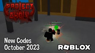 Roblox Project Ghoul New Codes October 2023 [upl. by Modeste]