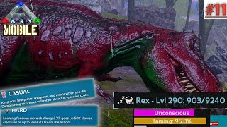 TREX LVL 290 TAMING CASUAL HARDARK MOBILE INDONESIA [upl. by Ecnerret836]