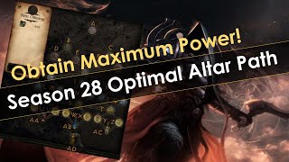 The Optimal Altar Path Diablo 3 Season 28 [upl. by Delila]