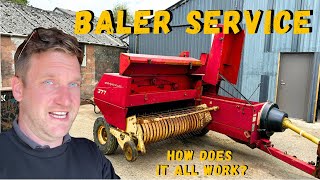 New Holland 377 Baler Service How it Works and Knotter System Explained “Fix It” [upl. by Sharity969]