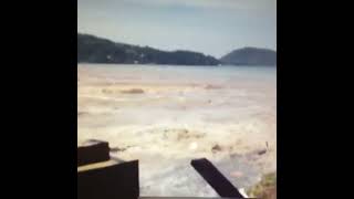 Tsunami hits Patong Beach Phuket Thailand [upl. by Rad]