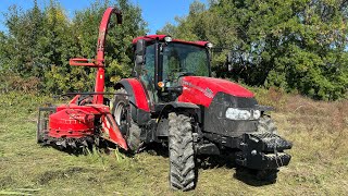 Case farmall 90M ve çelikel sıra bağımsız silaj makinesi [upl. by Notak]