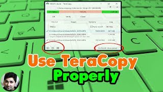 How to use TeraCopy to copy and transfer files faster ǀ Use TeraCopy properly [upl. by Atalie]