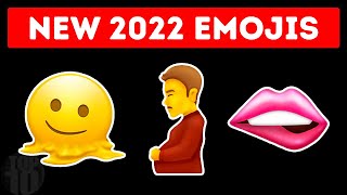 New Emojis Coming Out In 2022 [upl. by Tadd695]