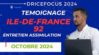 Demande naturalisation française par décret  entretien assimilation nationalité française questions [upl. by Seena211]