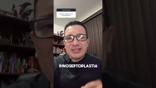 Riesgos de una rinoseptoplastia  PlasticFacial M [upl. by Anirtruc]