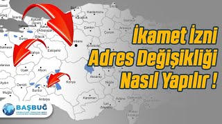 İkamet İzni Adres Değişikliği Nasıl Yapılır [upl. by Tsai]