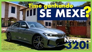 ALMA INTACTA Nova BMW 320i fica mais TECNOLÓGICA sem esquecer o prazer ao dirigir [upl. by Anitroc116]