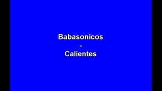 Karaoke Total  Babasonicos  Los calientes [upl. by Beberg]