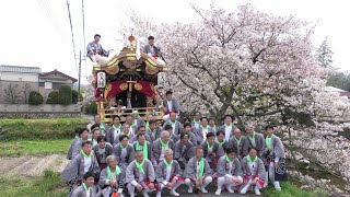 兵庫県西宮市 上山口地車大改修御披露目曳行 [upl. by Ute]