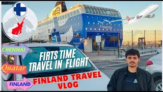 World Coldest Place FINLAND HELSINKI Travel Vlog  Full Flight Travel Vlog  Snow Fall  Ontimevlog [upl. by Anniahs]