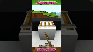 ✅ Ascensor Sin MODS minecraft minecraftshorts shorts [upl. by Fayina]