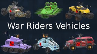 Which Vehicle🧐 War Riders Strengths amp Weaknesses [upl. by Nylatsirk511]