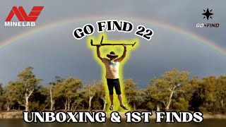 MINELAB Go Find 22 Metal Detector minelab metaldetecting unboxing [upl. by Netsyrc186]