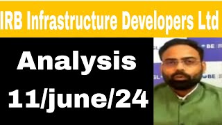 IRB Infrastructure Developers  IRB Infra share analysis [upl. by Lusty391]