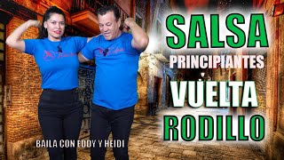 Salsa principaintes Vuelta quotEl Rodilloquot  Aprendiendo a Bailar [upl. by Duffy]