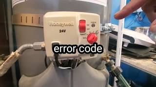 How to reset gas valve on Rheem water heater DIY [upl. by Dene]