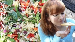 Orzo Salad ft Feeling Peckish [upl. by Hpesoy]