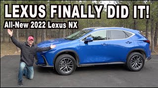 AllNew 2022 Lexus NX 250 Review on Everyman Driver [upl. by Kristian]