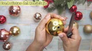 Mira como Crear Hermoso CENTRO DE MESA en Minutos Después de Ver esto Correrás a hacerlo😱 NATAL [upl. by Ezri308]