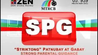 MTRCB TV Rating Classification Rated SPG [upl. by Yerffoeg]