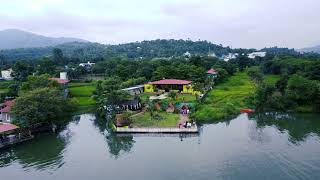 Housai Lake Resort  Panshet Road  Aerial View  Spinning Wheel Media [upl. by Kreitman402]