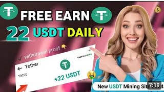 🚀 best EARNING FULL platform free earn usdt 💥 [upl. by Eniwtna]