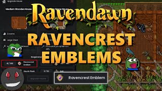 RAVENDAWN EASY WAYS TO EARN RAVENCREST EMBLEMS [upl. by Maddy392]