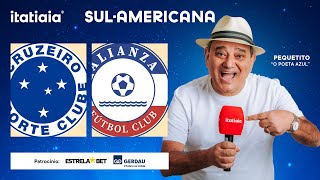 CRUZEIRO X ALIANZA FC AO VIVO NA ITATIAIA  REACT DA SULAMERICANA 2024 [upl. by Faires]