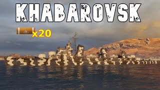 World of WarShips Khabarovsk  4 Kills 277K Damage [upl. by Barri]