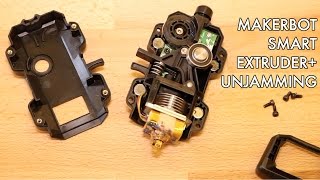 JammedClogged Makerbot Smart Extruder Plus Teardown and Fix [upl. by Eneg243]