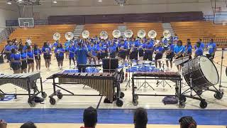 Meridian High School Marching BandColorGuard showcase 072724 [upl. by Kammerer]