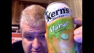 Kerns Mango Nectar drink review [upl. by Eisak]