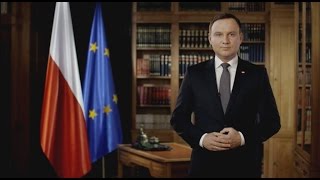 Orędzie Prezydenta RP Andrzeja Dudy [upl. by Siaht]