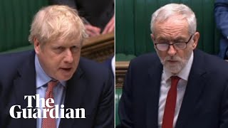 Jeremy Corbyn uses final PMQs to press Boris Johnson on coronavirus response [upl. by Aniluap926]