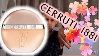 Cerruti quot1881quot Fragrance Review For Women [upl. by Ynnaej]