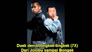 WARIS  Bertingkattingkat with lirik Waghih Botingkek tingkek RACKS REMIX [upl. by Llewop]