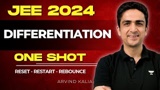 Differentiation One Shot  JEE Main 2024  RRR [upl. by Esereht]