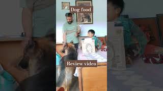 Meat up dog food review shorts dog germanshepherd viralvideo trending doglover dogfood dogs [upl. by Lamrouex310]