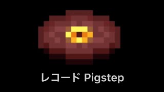 【Minecraft】レコード Pigstep [upl. by Gunner]