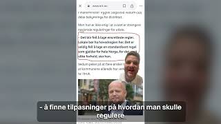 🏘️ Tobias Drevland Lund om regulering av korttidsutleie [upl. by Yllaw]