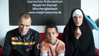 Ganze Deutsche Familie konvertiert zum Islam NEU [upl. by Plume]