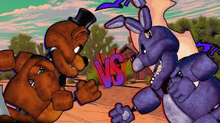 Dc2FNaF Freddy VS Bonnie [upl. by Pascasia]