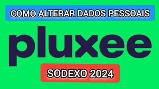 como alterar dados pessoais do app pluxee [upl. by Sukul354]