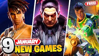 9 New Games January 2 FREE GAMES [upl. by Ynot]