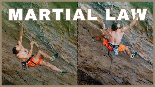 Siegrist Snags 2nd Ascent of Martial Law 515a 9a [upl. by Donata938]