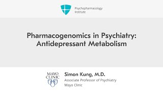 Pharmacogenomics How Are Antidepressants Metabolized [upl. by Ttenneb]